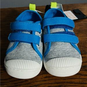 Jumping Beans Blue and Gray Kids Sneakers